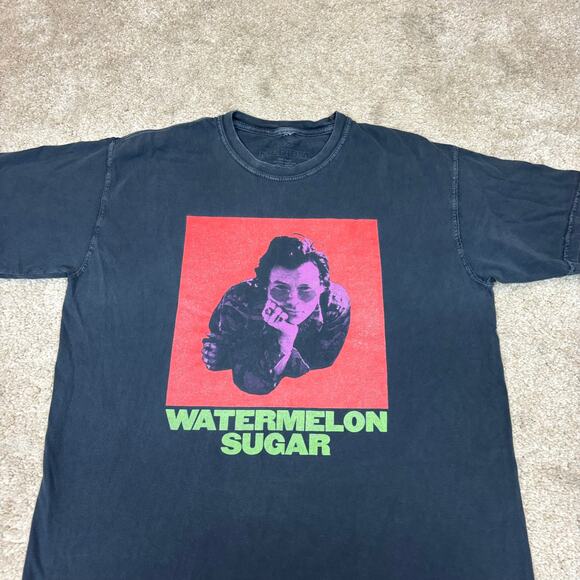 Harry Styles Watermelon Sugar Album T Shirt Women's Medium Oversized - Picture 2 of 8